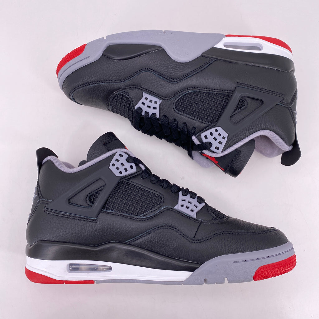Air Jordan 4 Retro "Bred Reimagined" 2024 New Size 9