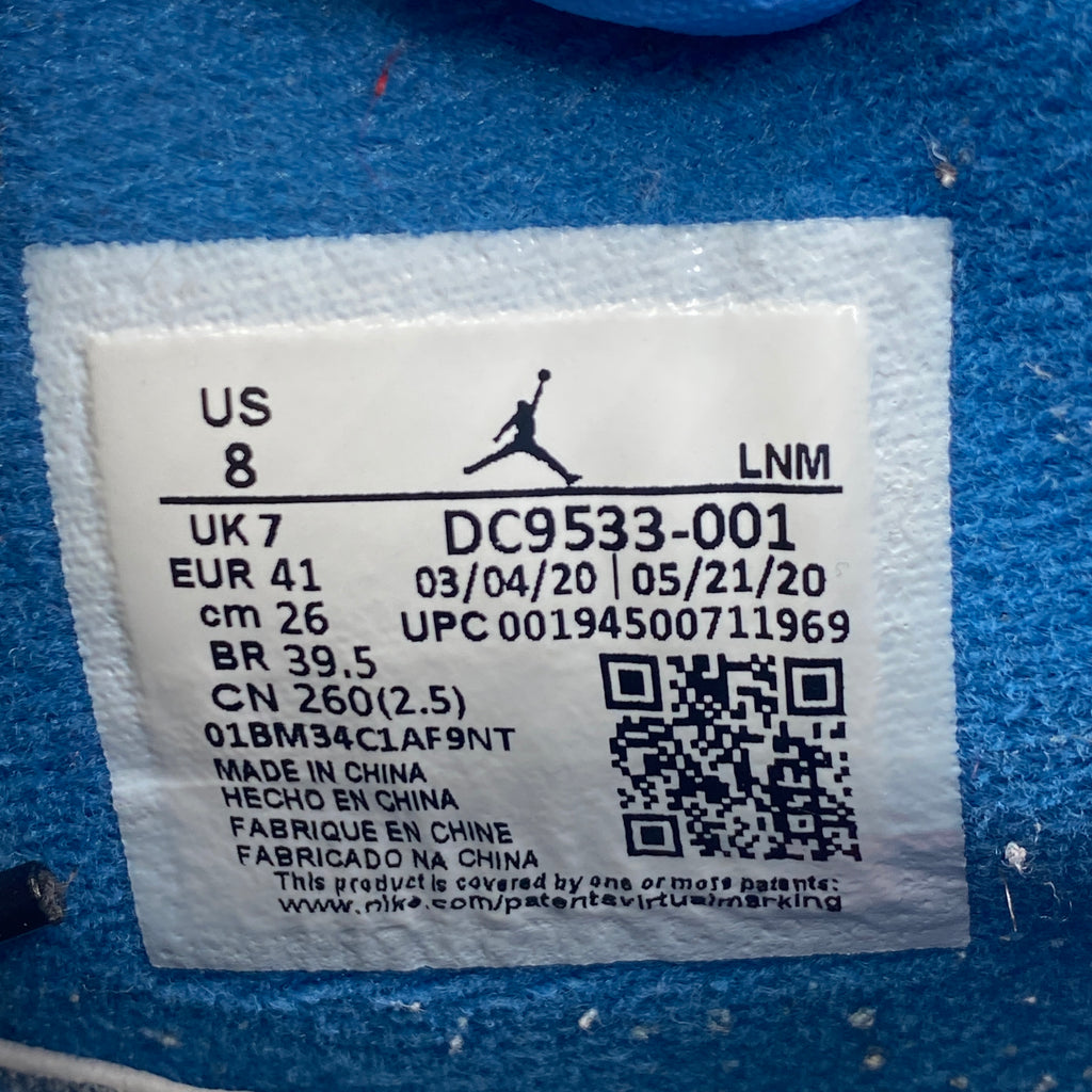 Air Jordan 4 Retro "Union Off Noir" 2020 Used Size 8