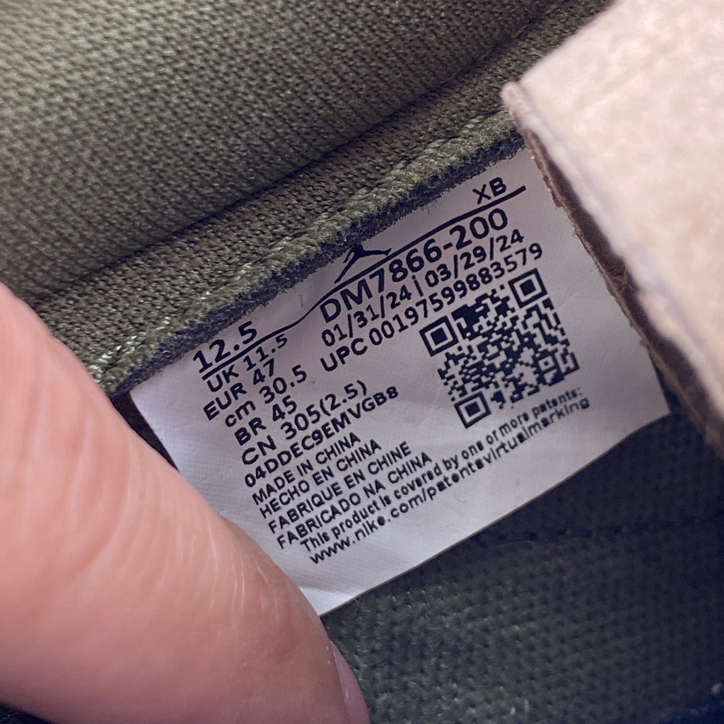 Air Jordan 1 Low OG SP "Travis Scott Medium Olive" 2024 New Size 12.5