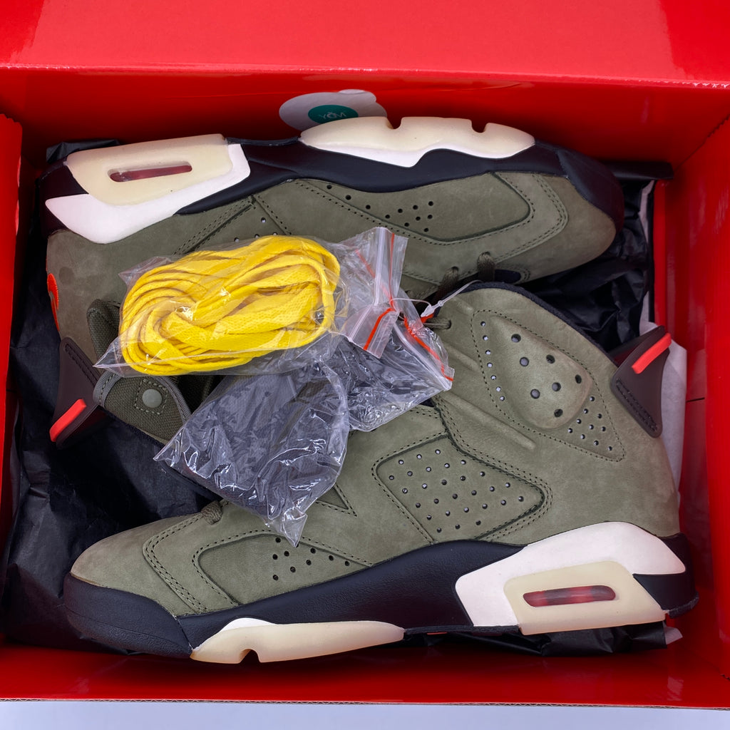 Air Jordan 6 Retro "Travis Scott" 2019 New Size 8