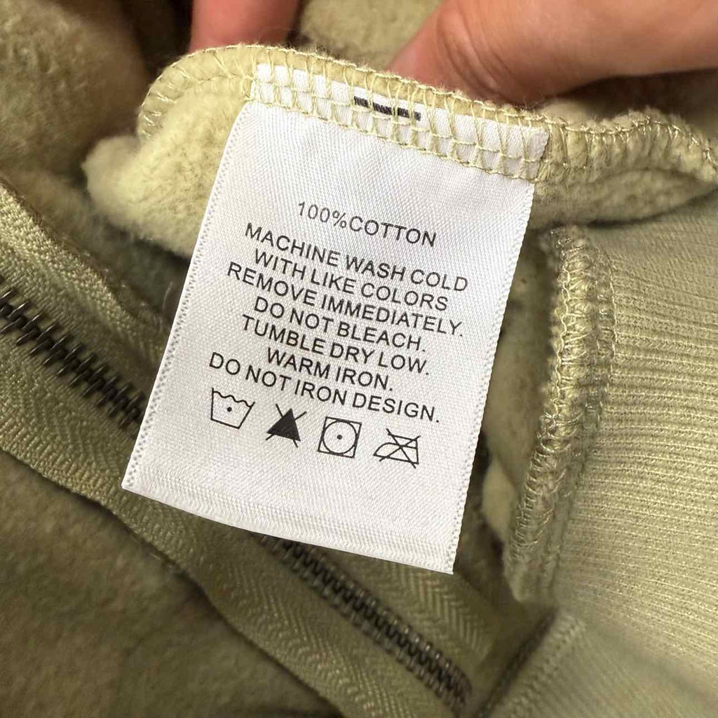 Travis Scott Zip Up "AUDEMARS PIGUET LE BRASSUS" Khaki Used Size L