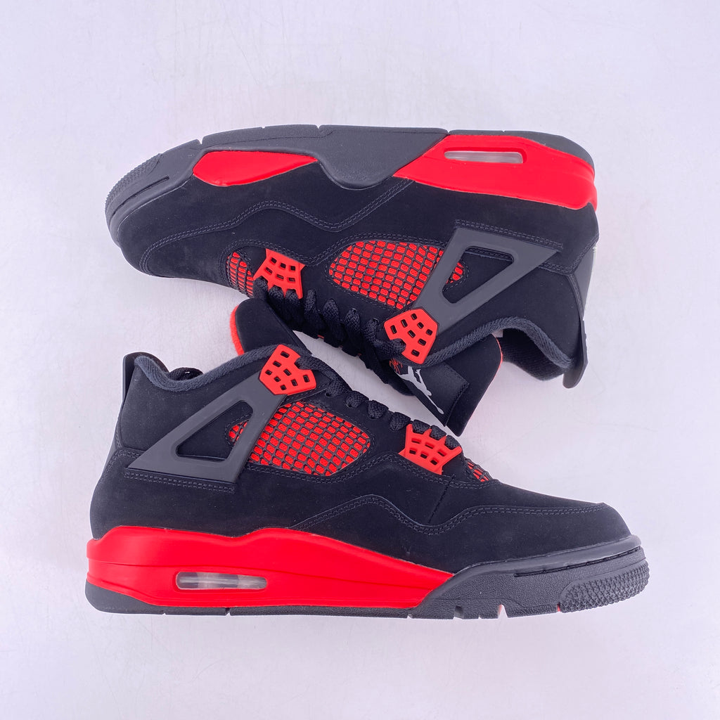 Air Jordan 4 Retro "Red Thunder" 2022 New Size 8.5
