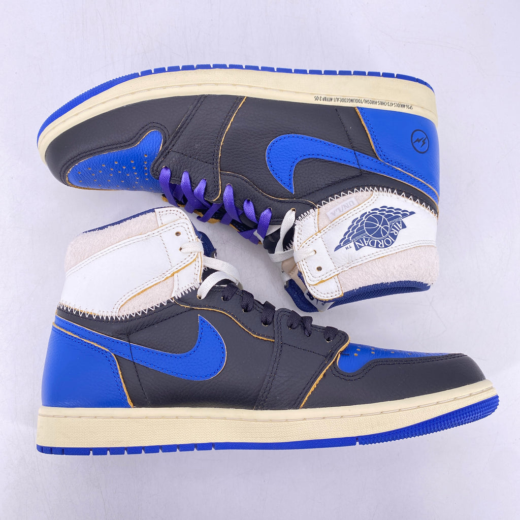 Air Jordan 1 Retro High OG "Union Fragment Sport Royal" 2026 Used Size 11