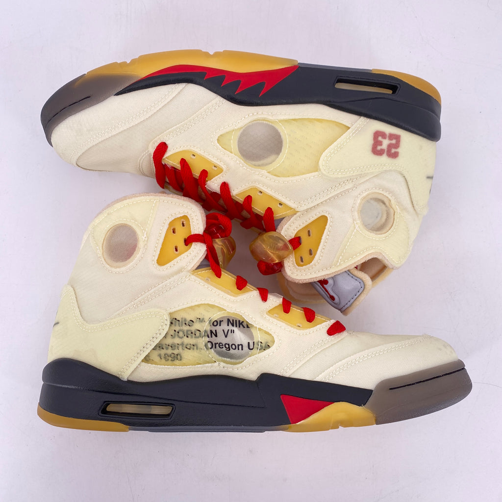 Air Jordan 5 Retro "Ow Sail" 2020 Used Size 10.5