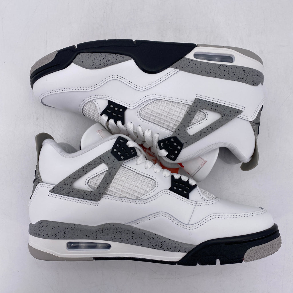 Air Jordan 4 Retro "White Cement" 2025 New Size 8