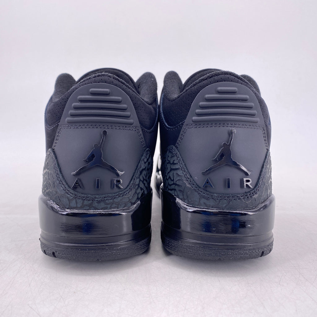 Air Jordan 3 Retro "Black Cat" 2025 Used Size 7.5