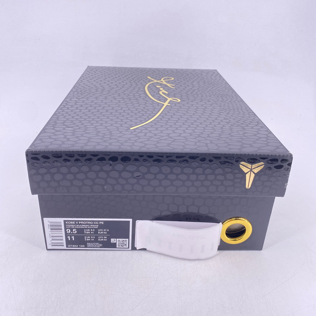 Nike Kobe 5 Protro "Caitlin Clark Coconut Milk" 2026 New Size 9.5