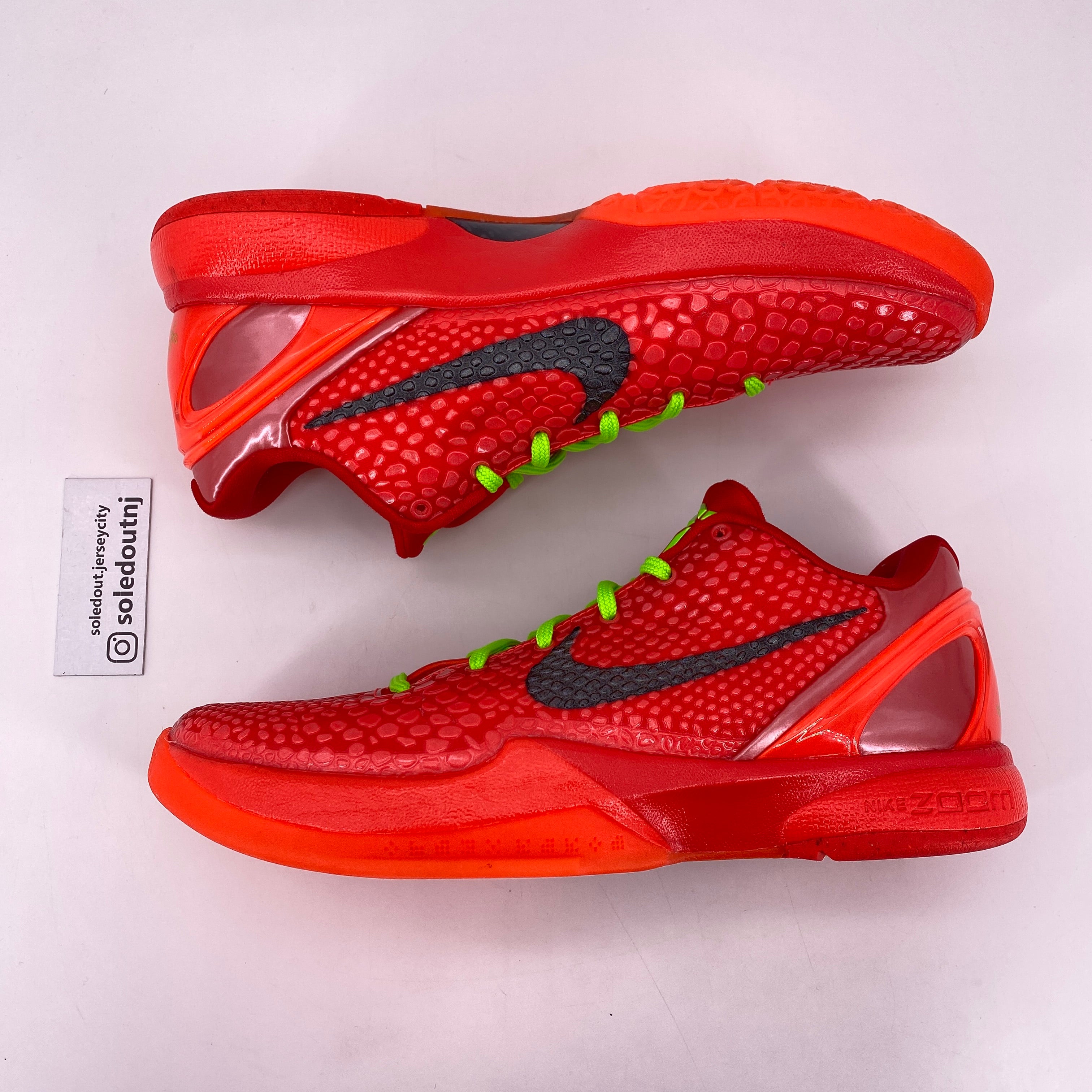 Nike Kobe 6 Protro &quot;Reverse Grinch&quot; 2023 Used Size 8