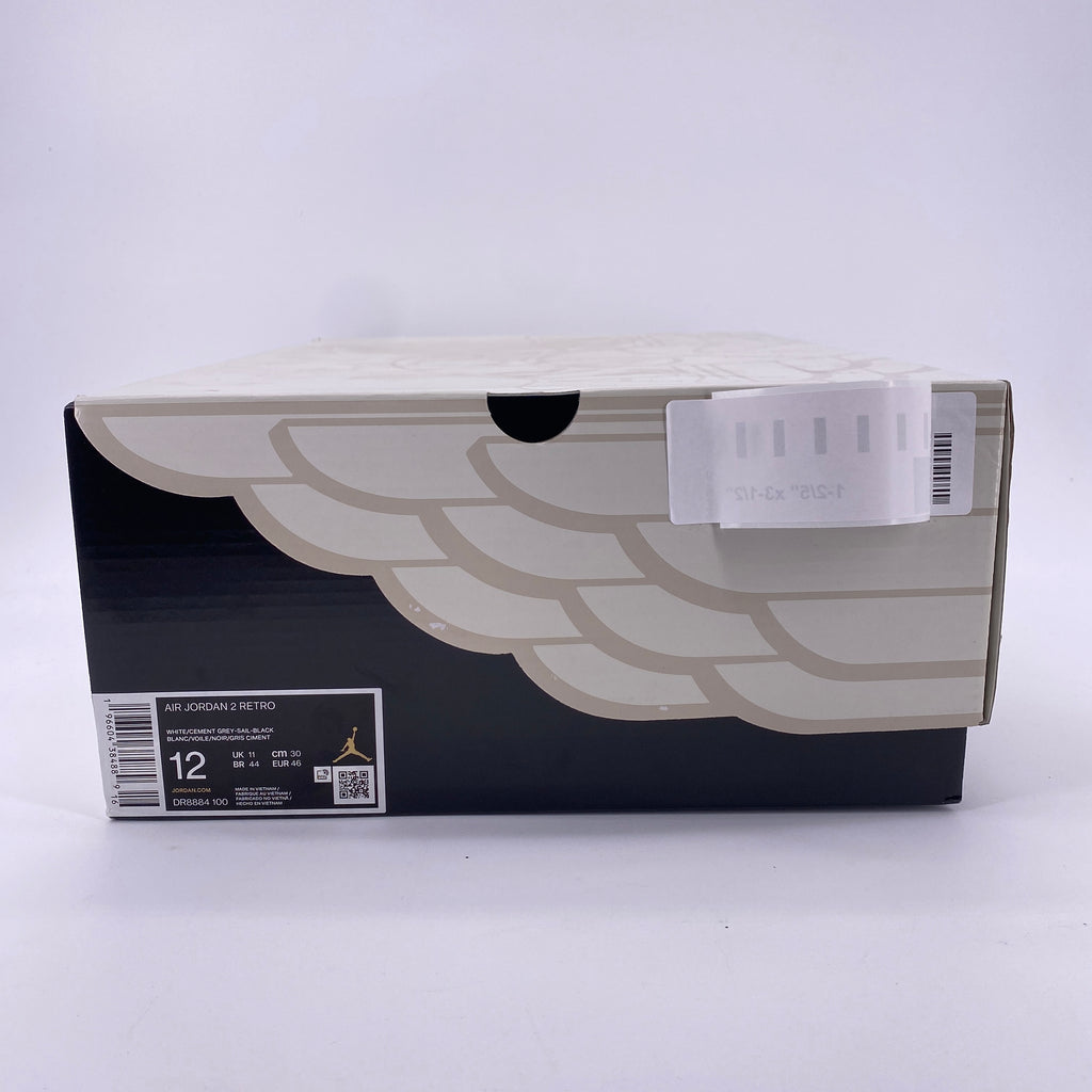 Air Jordan 2 Retro "Cement Grey" 2023 Used Size 12