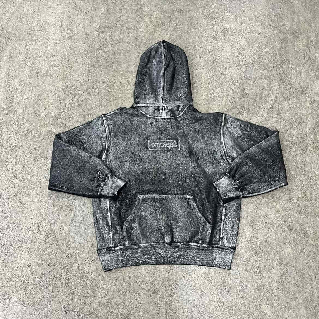 Supreme Hoodie "MAISON MARGIELA FOIL BOX LOGO" Black New Size S