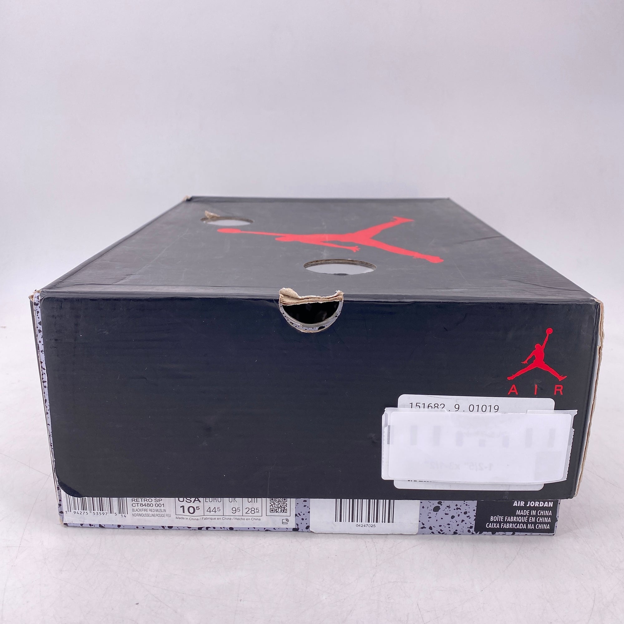 Air Jordan 5 Retro &quot;Ow Black&quot; 2020 New Size 10.5