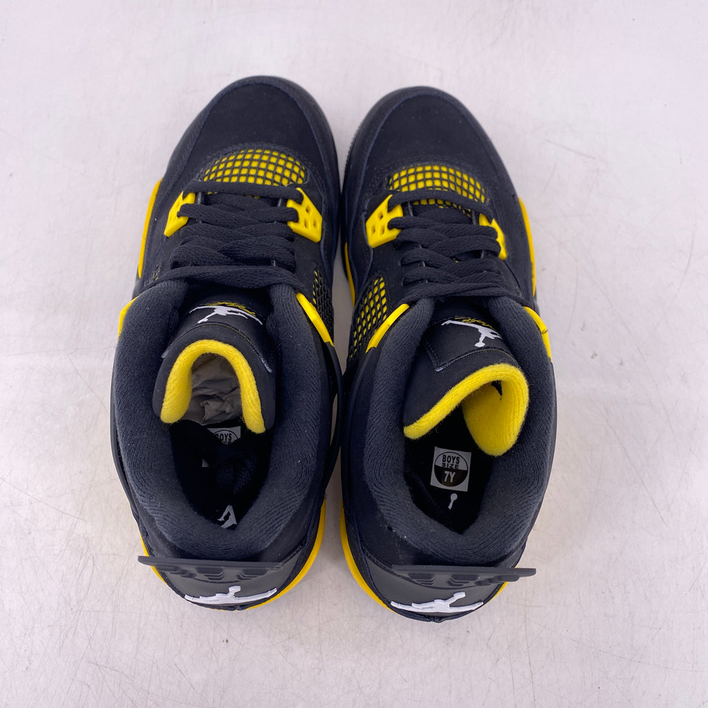 Air Jordan (GS) 4 Retro "Thunder" 2023 New Size 7Y