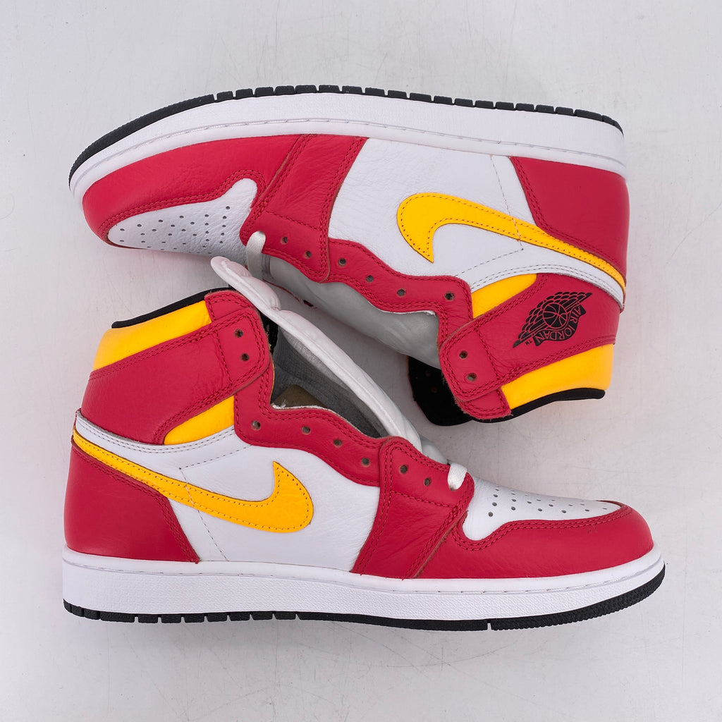 Air Jordan 1 Retro High OG "Light Fusion Red" 2021 New Size 10.5