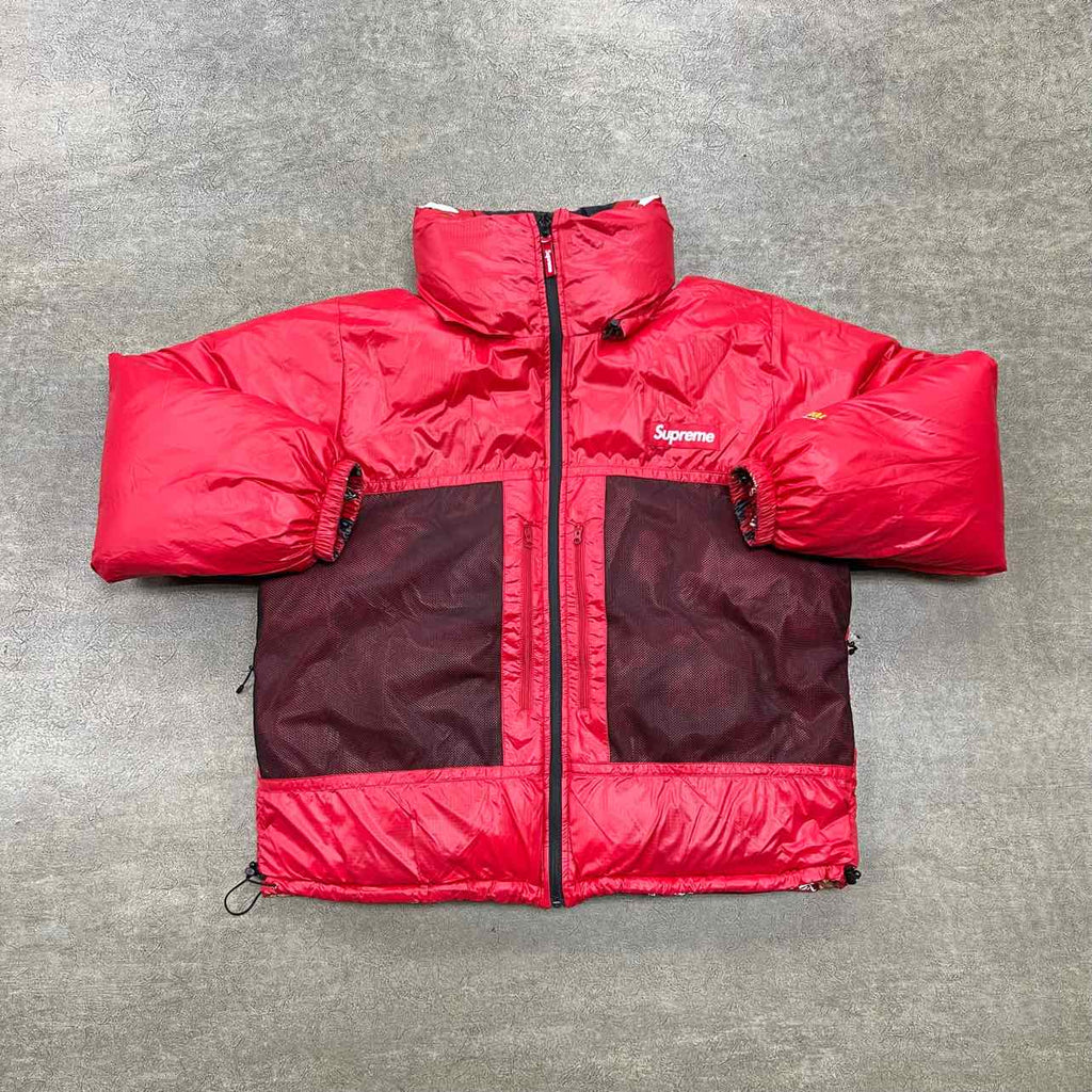 Supreme Jacket "REVERSIBLE FEATHERWEIGHT" Red Used Size L