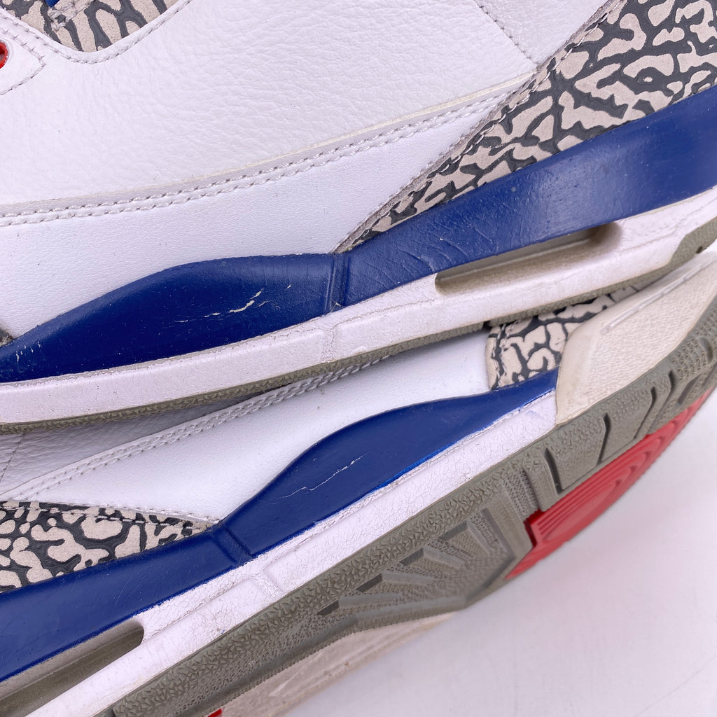 Air Jordan 3 Retro "True Blue" 2016 Used Size 10