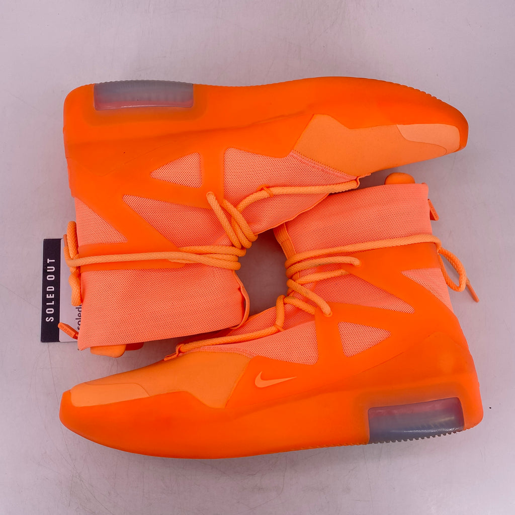 Nike Air Fear of God 1 "Orange Pulse" 2019 Used Size 11