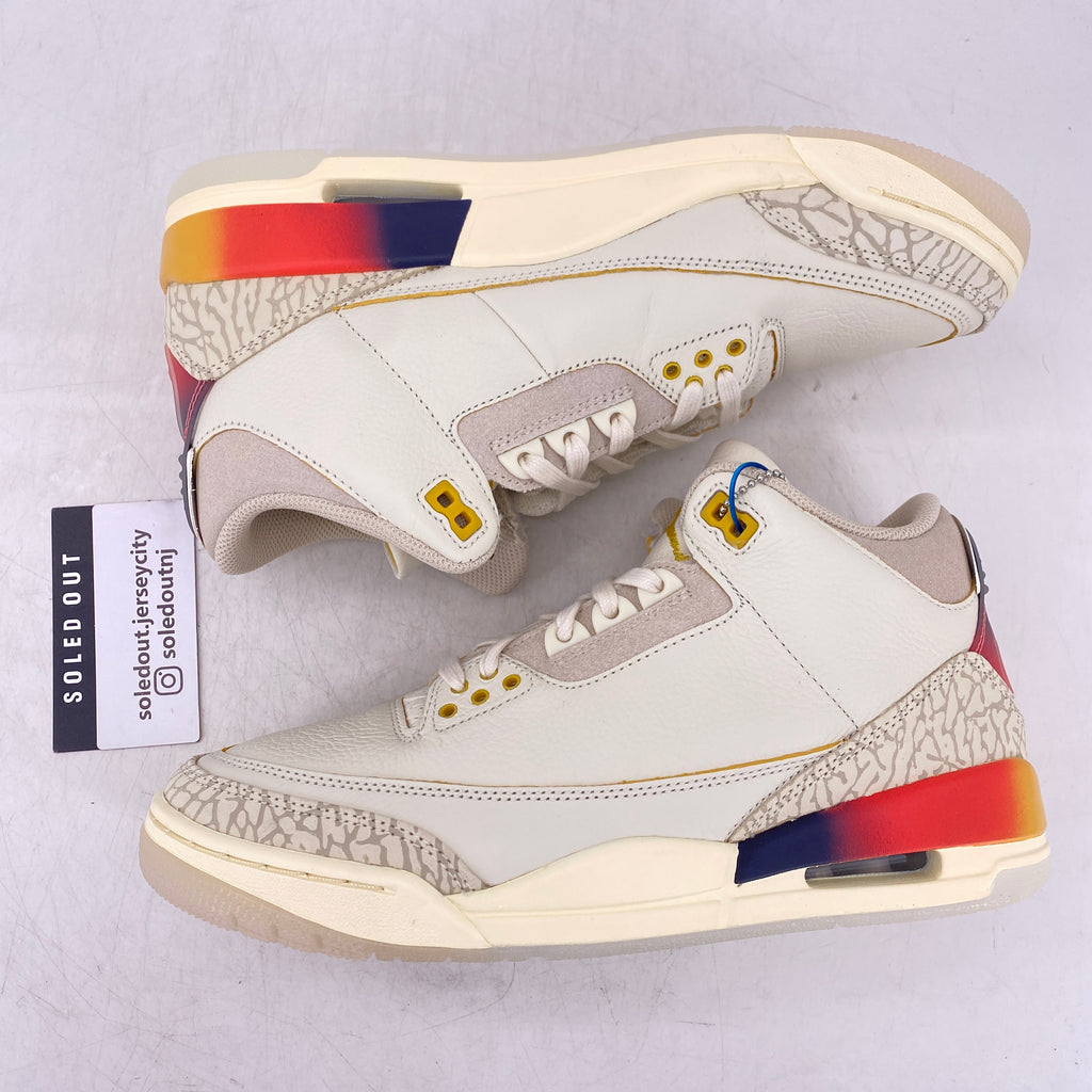 Air Jordan 3 Retro "Medellin Sunset" 2023 New Size 8.5