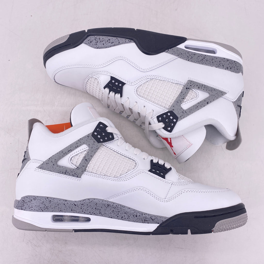 Air Jordan 4 Retro "White Cement" 2025 New Size 11.5