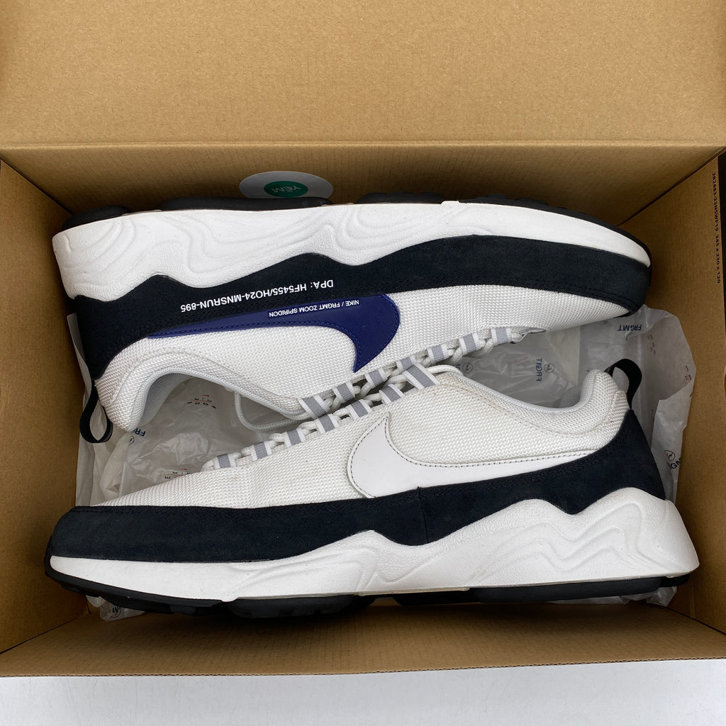Nike Air Zoom Spiridon "Fragment White Blue Void" 2024 Used Size 12