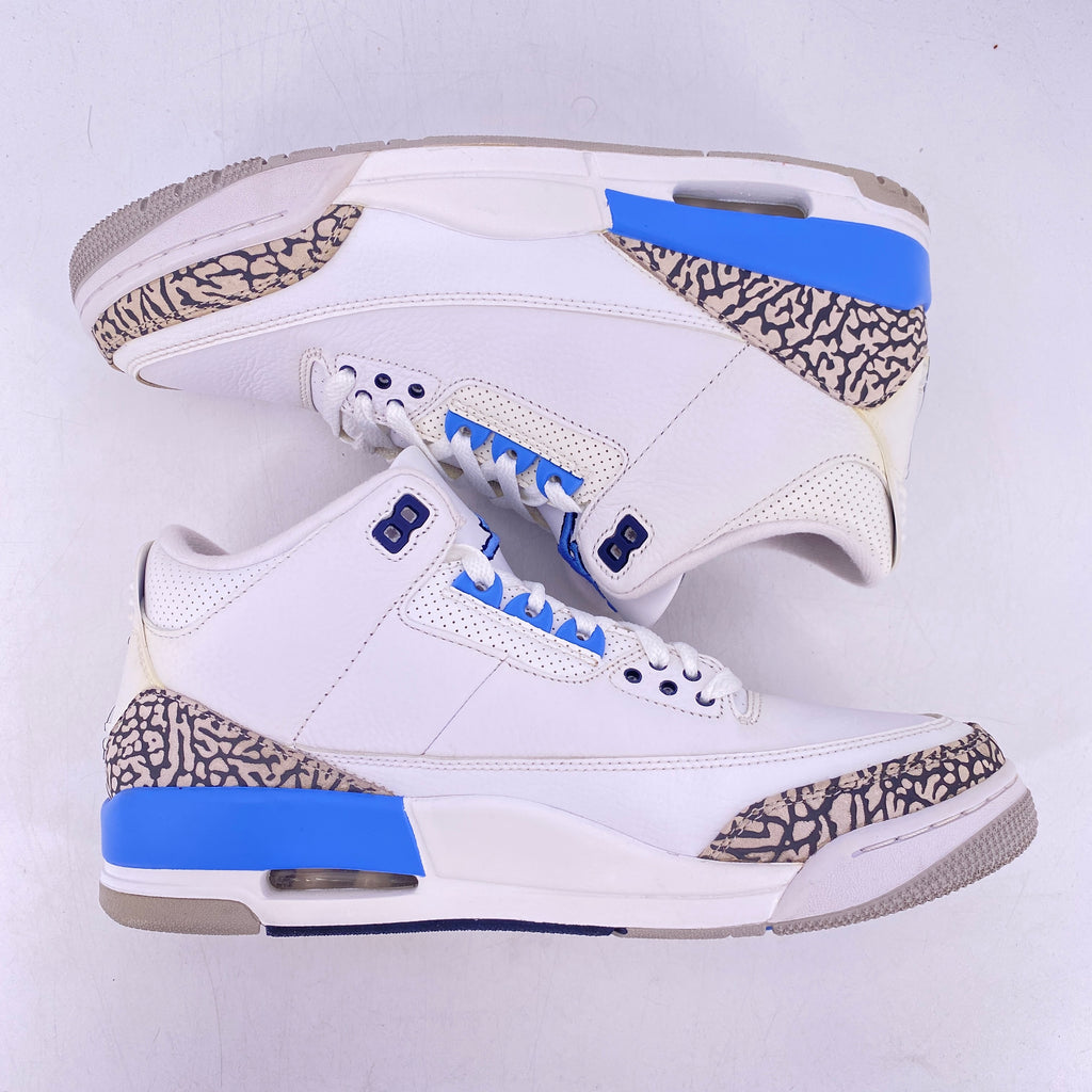 Air Jordan 3 Retro "Unc" 2020 Used Size 10