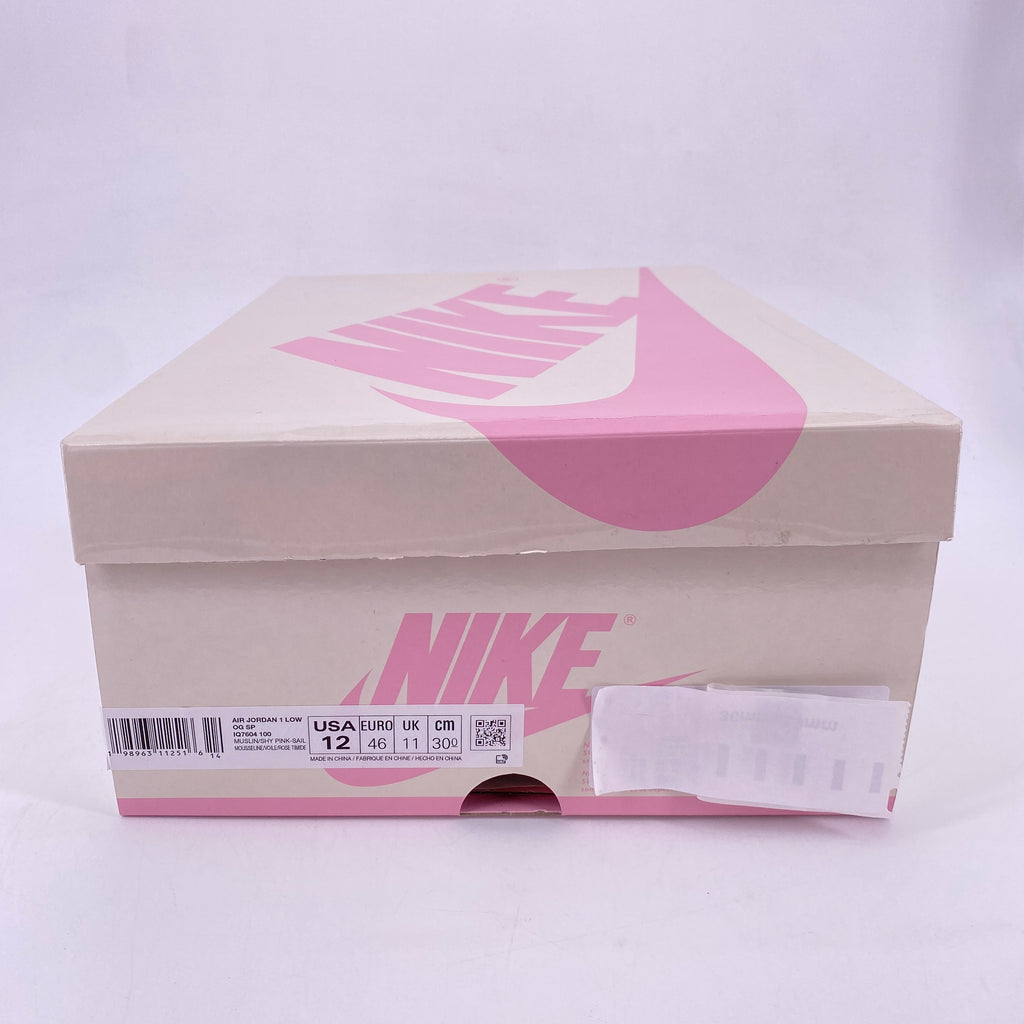 Air Jordan 1 Retro Low "Travis Scott Shy Pink" 2026 New Size 12