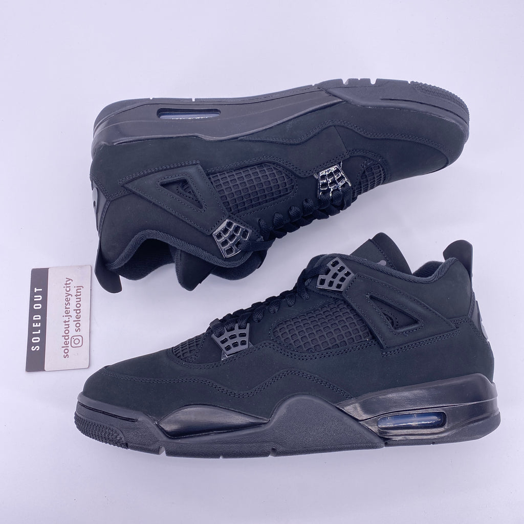 Air Jordan 4 Retro "Black Cat" 2025 New Size 11.5