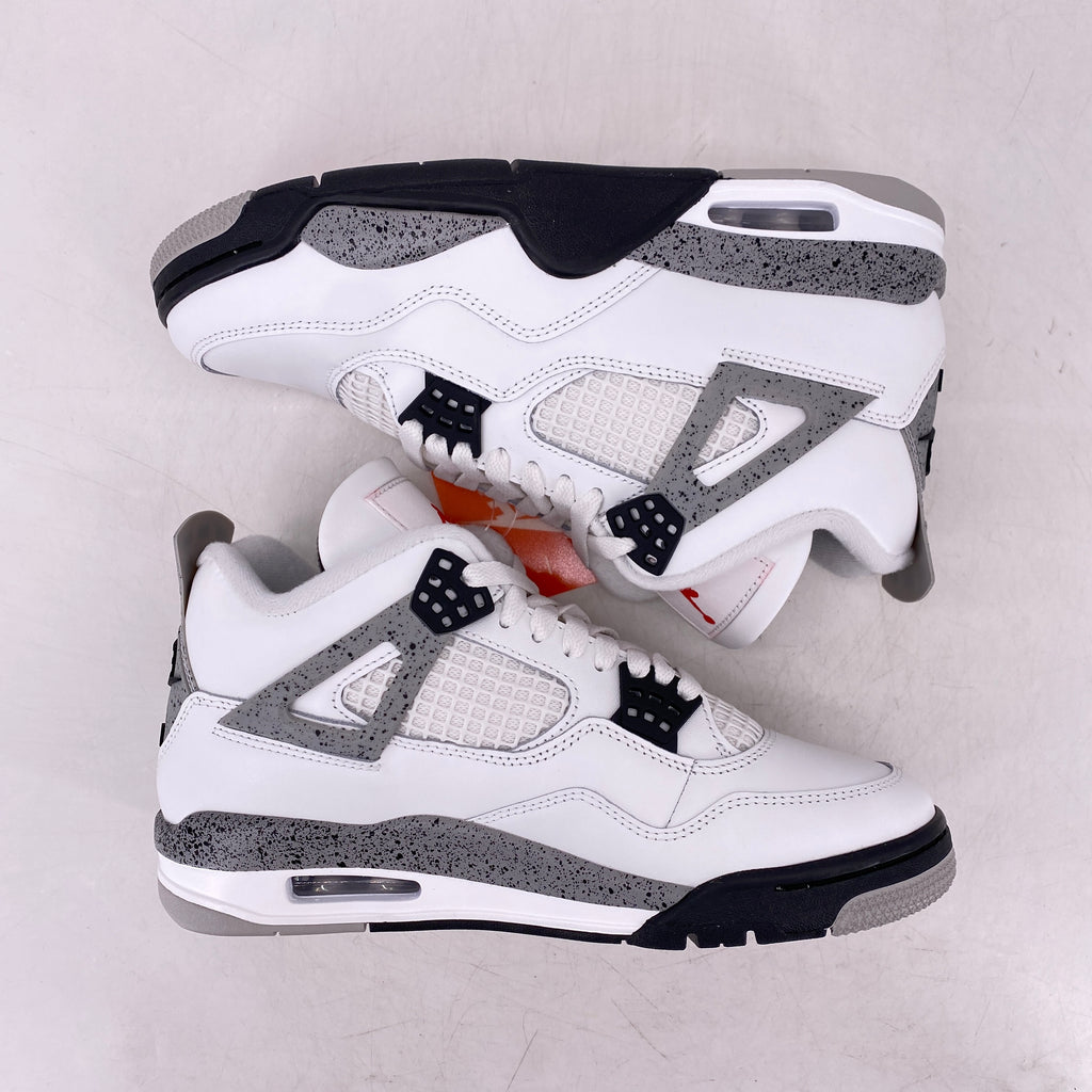 Air Jordan 4 Retro "White Cement" 2025 New Size 7