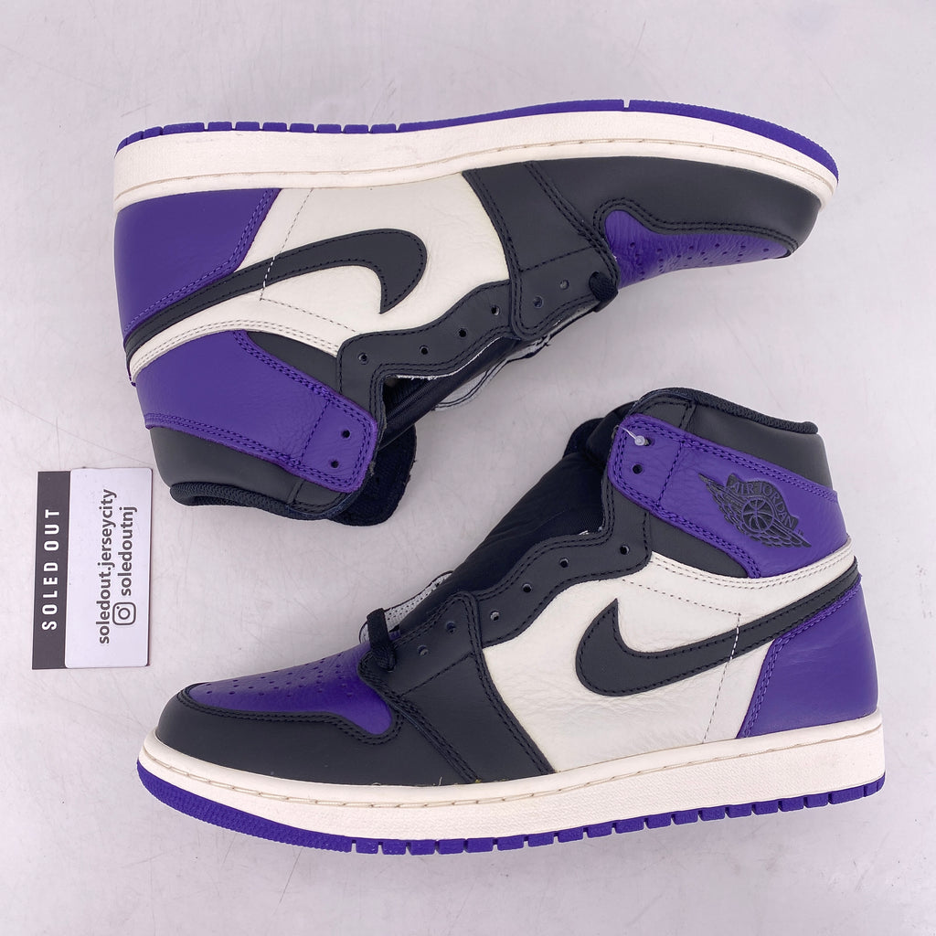 Air Jordan 1 Retro High "Court Purple" 2018 New Size 10.5