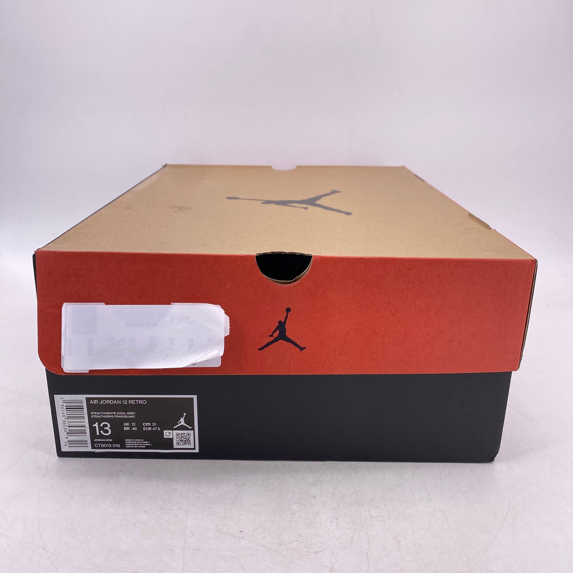 Air Jordan 12 Retro &quot;Stealth&quot; 2022 New Size 13