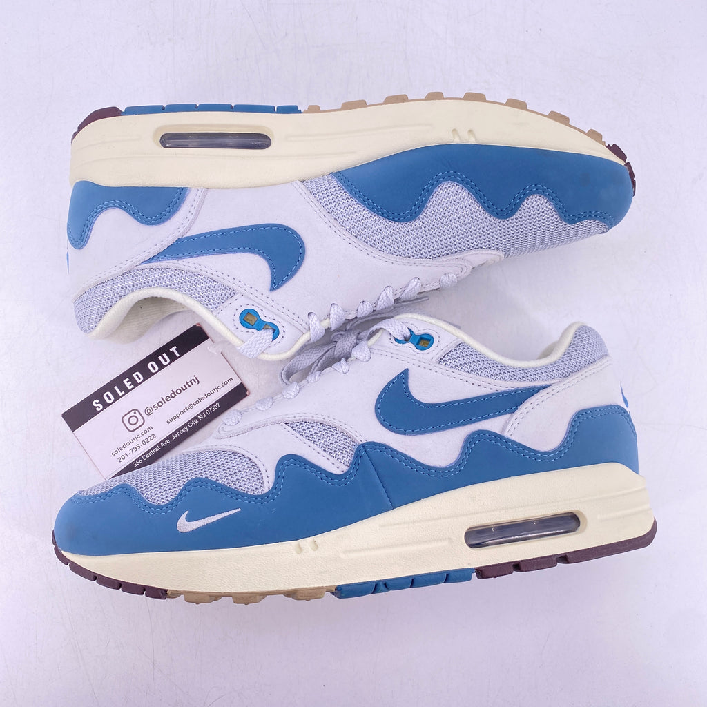 Nike Air Max 1 / Patta "Waves Aqua" 2021 Used Size 8.5