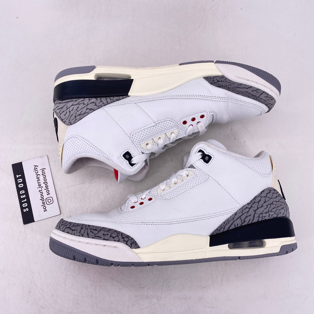 Air Jordan 3 Retro "White Cement Reimagined" 2023 Used Size 10.5