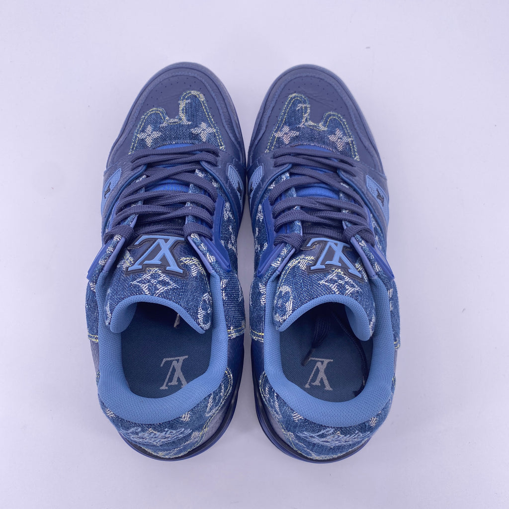 Louis Vuitton Trainer "Nigo Denim" 2021 Used Size 7.5LV
