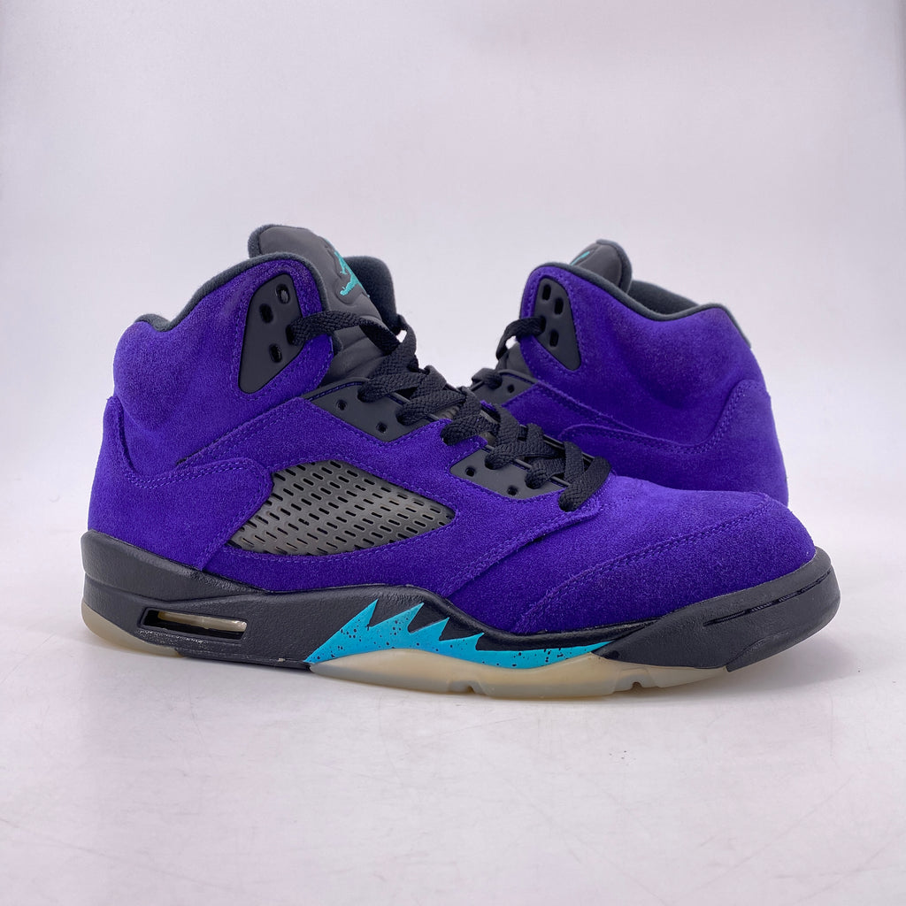 Air Jordan 5 Retro "Alternate Grape" 2020 Used Size 11.5
