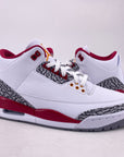 Air Jordan 3 Retro "Cardinal Red" 2022 New Size 9