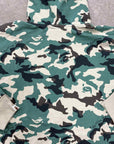 Bape Zip Up "WOODLAND CAMO" Green New Size 2XL