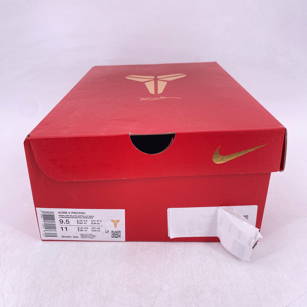Nike Kobe 5 Protro "Year Of The Mamba Eggplant" 2025 New Size 9.5