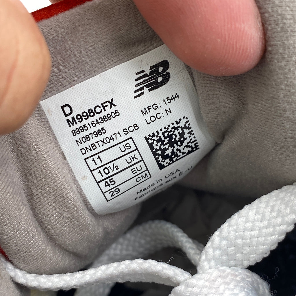 New Balance 998 "Concepts Grand Tourer" 2015 Used Size 11