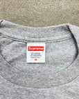 Supreme T-Shirt "AMERICA EATS ITS YOUNG" Heather Grey New Size M