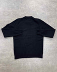 Stone Island Knit Crewneck "PATCH LOGO" Black Used Size M