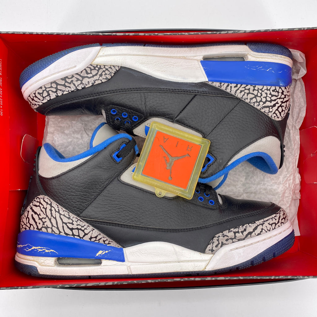 Air Jordan 3 Retro "Sport Blue" 2014 Used Size 10