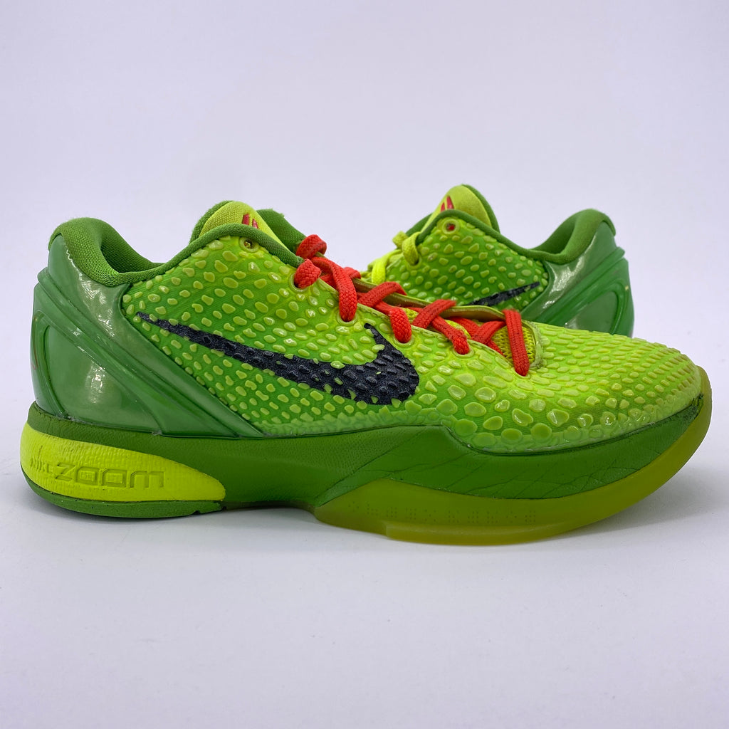 Nike Kobe 6 Protro "Grinch" 2020 Used Size 4