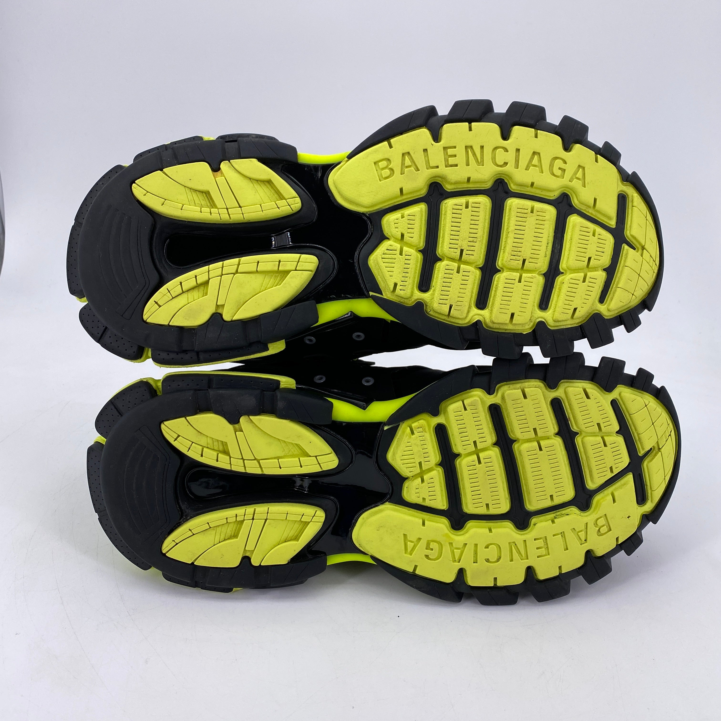 Balenciaga Track Runner &quot;Black Neon&quot;  Used Size 43