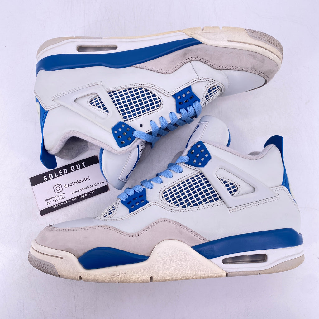 Air Jordan 4 Retro "Military Blue" 2024 Used Size 9.5