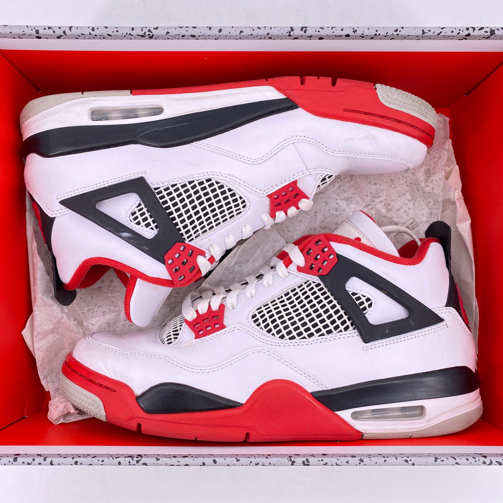 Air Jordan 4 Retro "Fire Red" 2020 Used Size 10