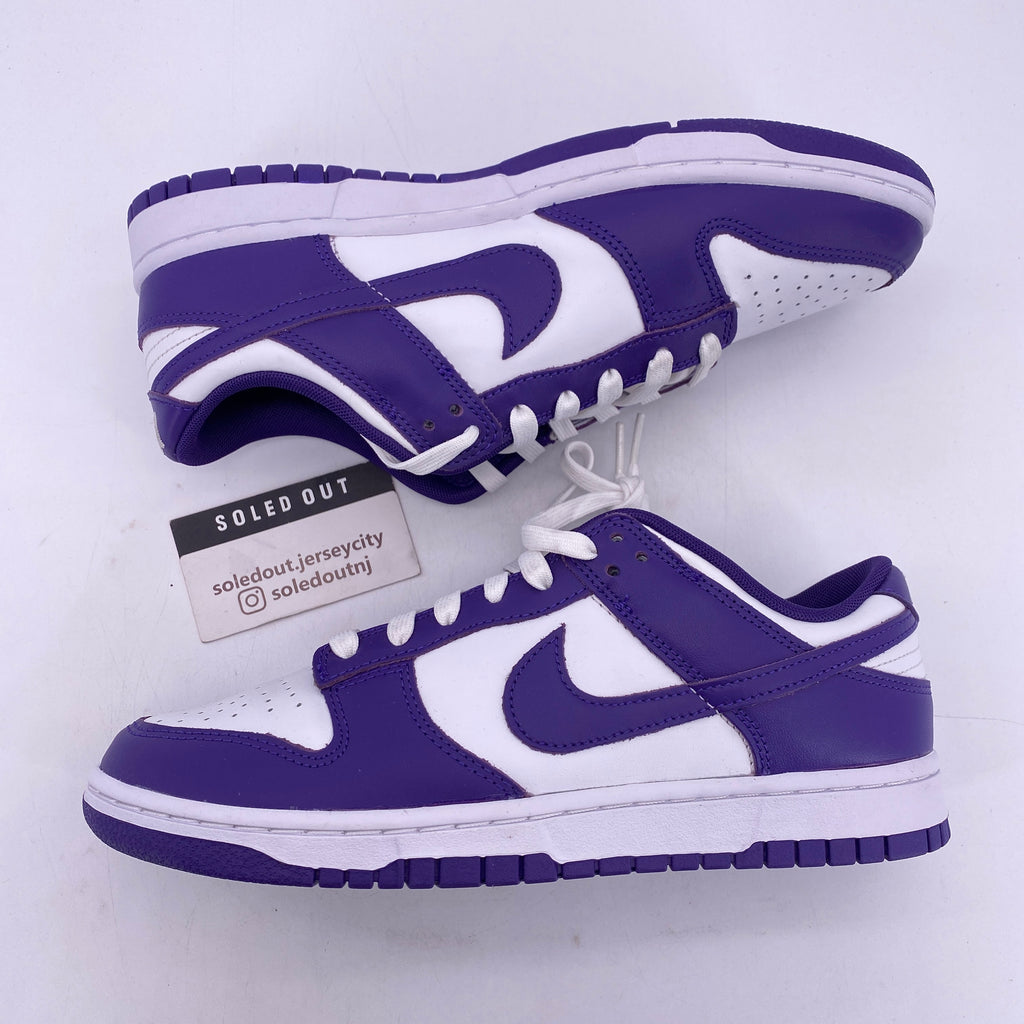 Nike Dunk Low Retro "Court Purple" 2022 New Size 9