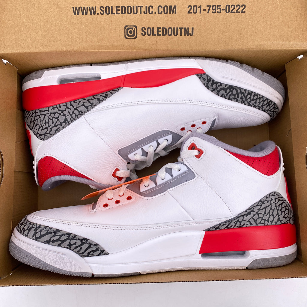 Air Jordan 3 Retro "Fire Red" 2022 Used Size 13