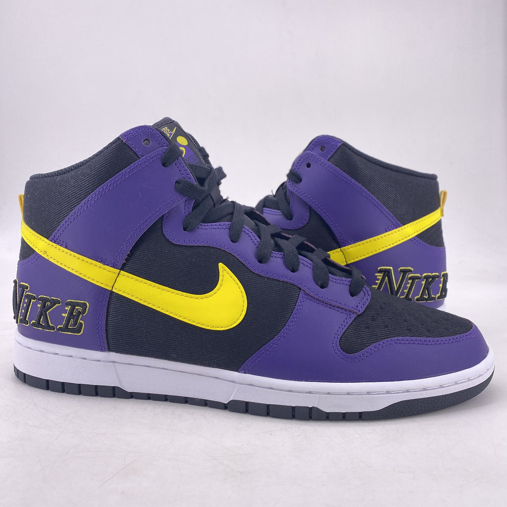 Nike Dunk High PRM "Lakers" 2021 New Size 13