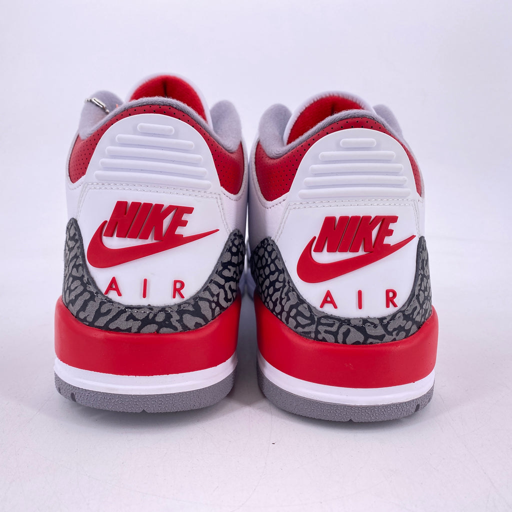 Air Jordan 3 Retro "Fire Red" 2022 New Size 10.5