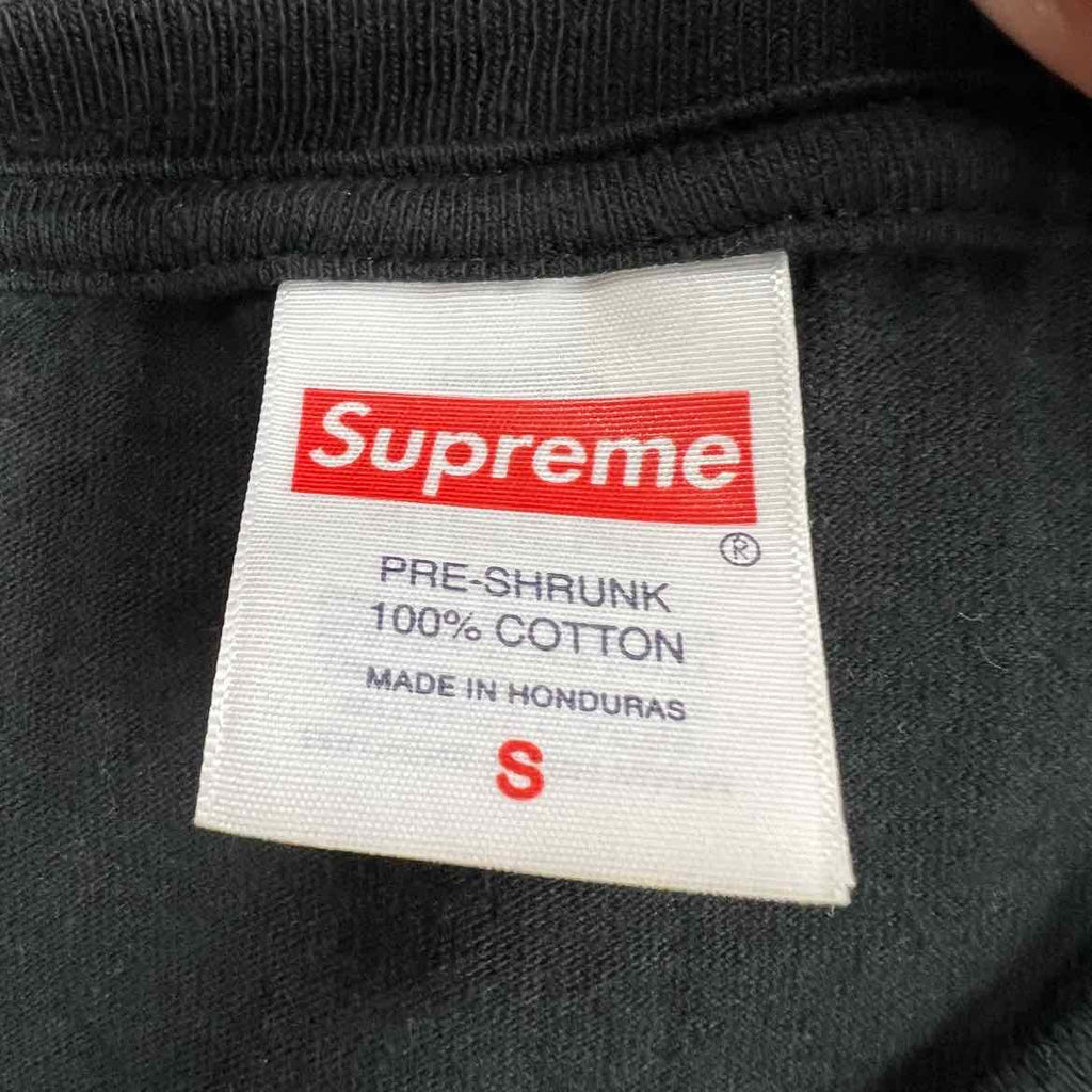 Supreme T-Shirt "GRIM REAPER" Black Used Size S