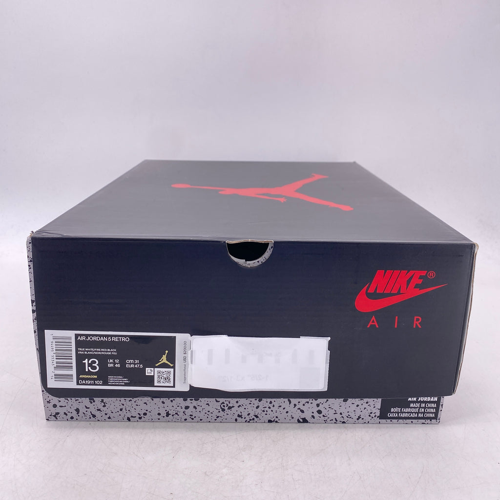Air Jordan 5 Retro "Fire Red" 2020 New Size 13